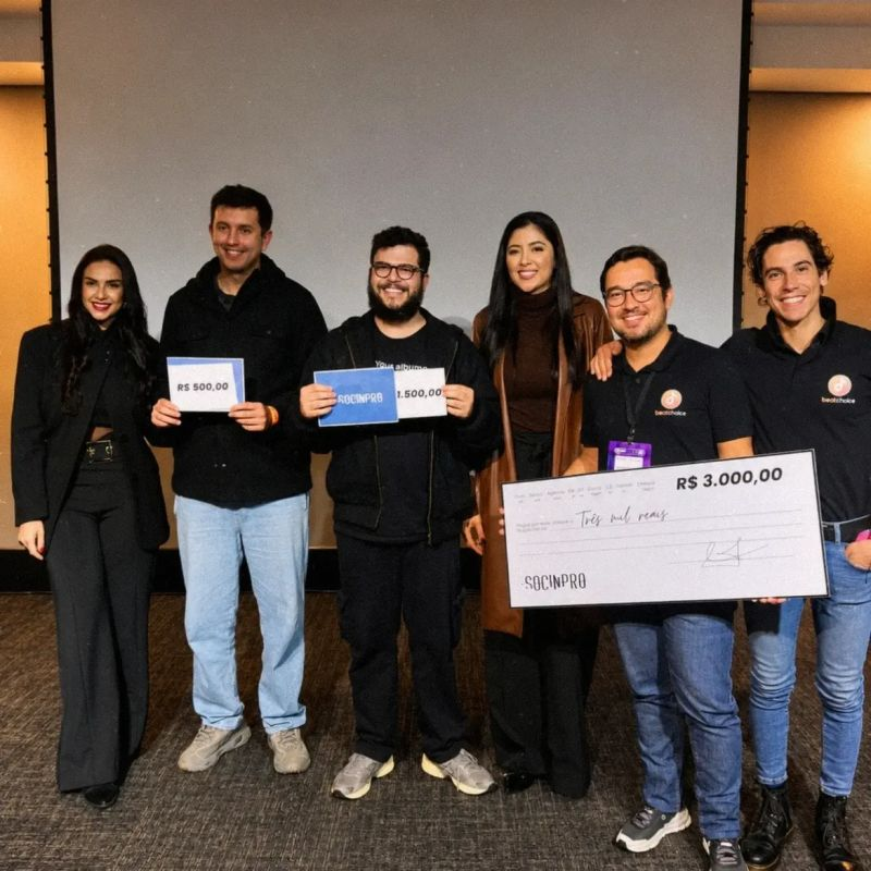 BeatChoice team at hackathon